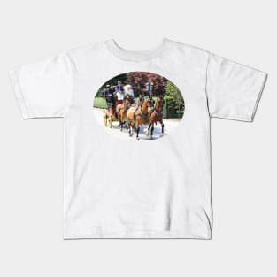 Newport Horses and Carriages Kids T-Shirt